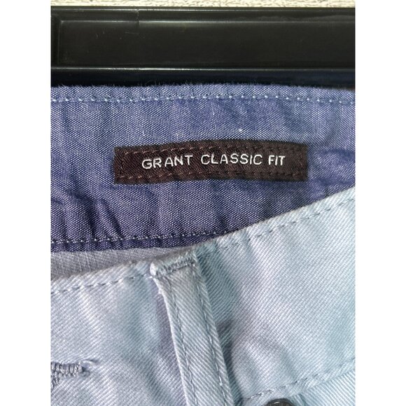 Michael Kors‎ Grant Classic Fit Light Blue Chino Pants Size 29/32 - Picture 4 of 12